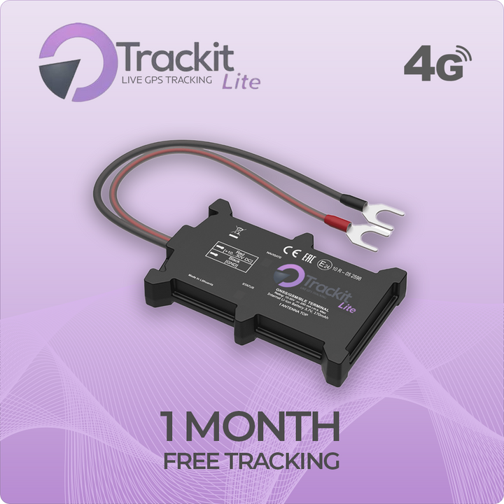 Two-Wire 4G GPS Vehicle Tracker