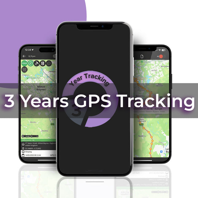 3 Years GPS Tracking