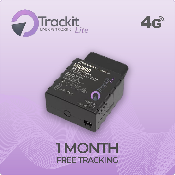 OBD 4G GPS Plug-and-Play Vehicle Tracker