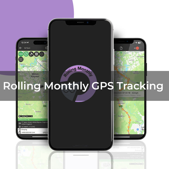 Rolling Monthly GPS Tracking