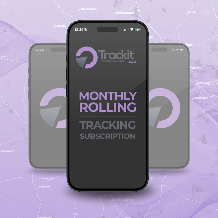 Rolling Monthly GPS Tracking - Trackit-Lite